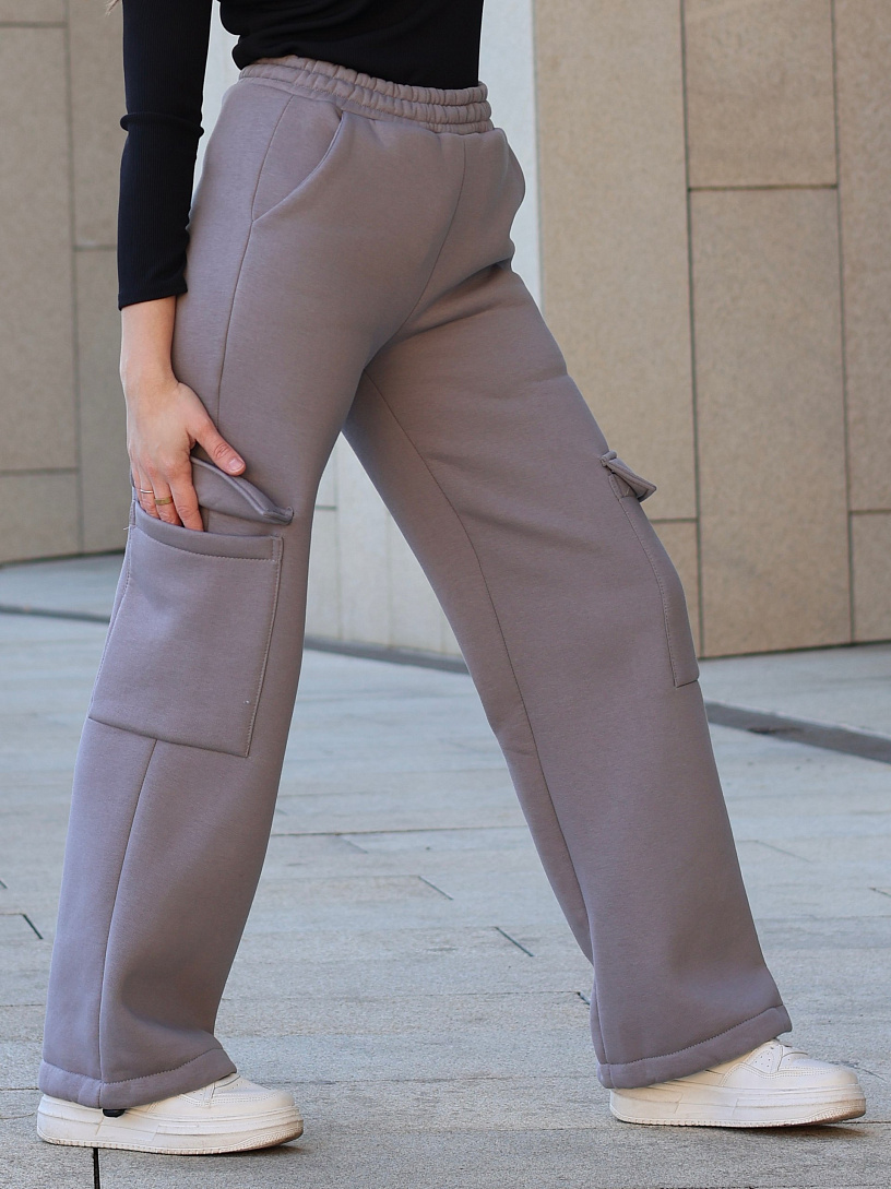 Брюки карго_265/серый